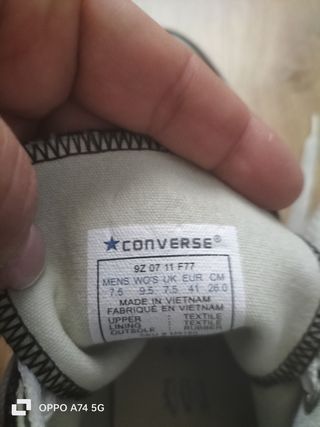 ZAPATILLAS ALL STAR   N.7.5