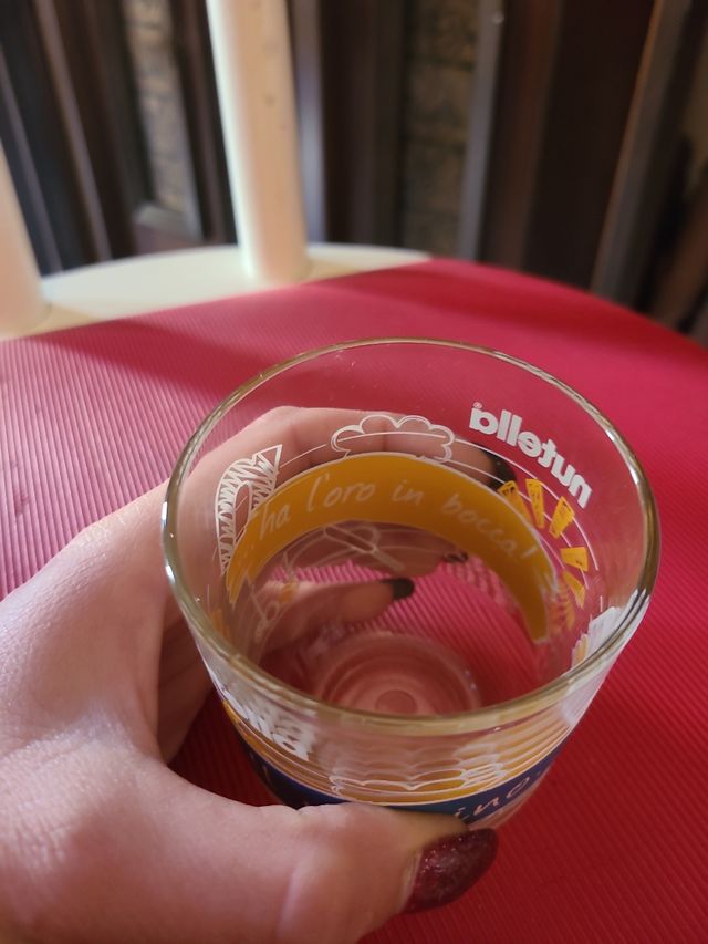 bicchieri da collezione Nutella