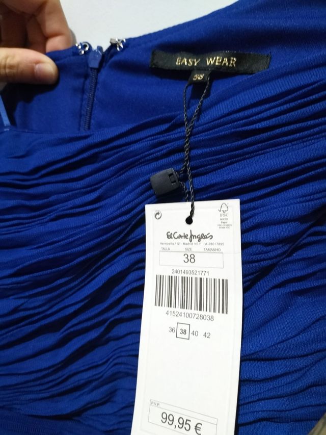 Vestido mujer. El corte inglés. Easy Wear