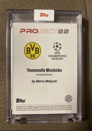 Moukoko Project Topps Borussia Dortmund 