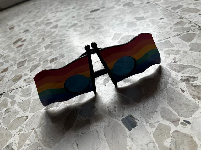 Occhiali da sole multicolore