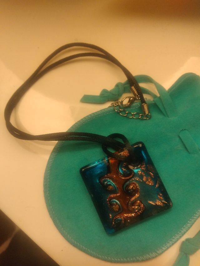 collana in vetro di murano.