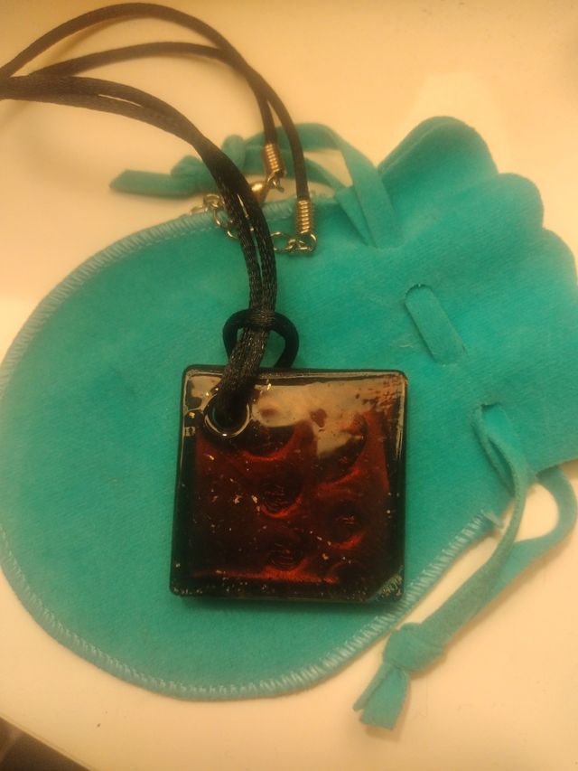 collana in vetro di murano.