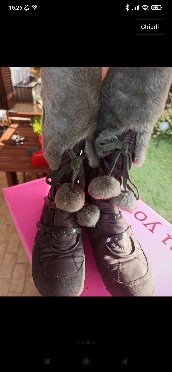 stivali grigi 38 Coveri