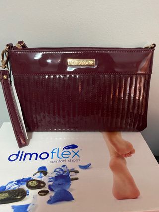 Pack zapatos piel + cartera mano Tono muy de moda