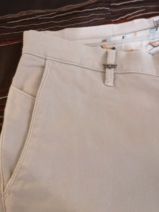 Pantaloni Uomo Quota Otto tg 46 - Panna
