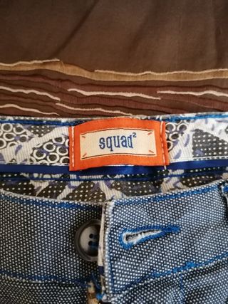 Pantaloni Uomo Squad2 tg 48 - Blu