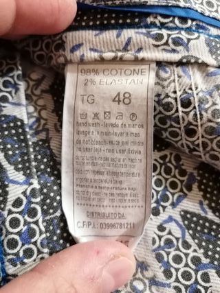 Pantaloni Uomo Squad2 tg 48 - Blu