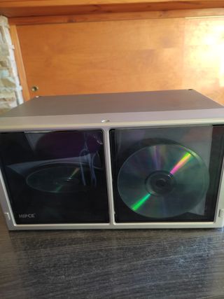 Cajón porta CDs, DVD y Blu-ray