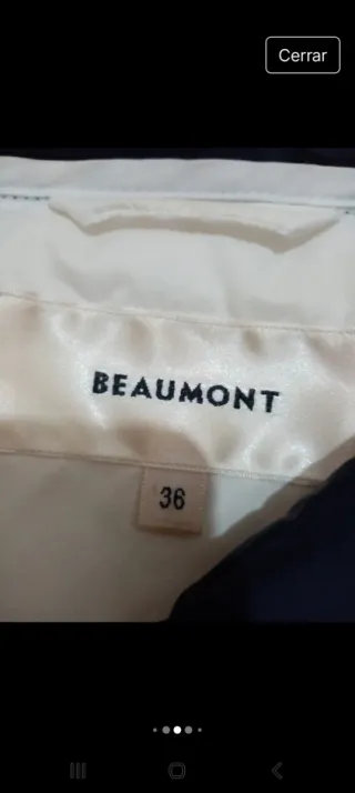 plumifero  ultraligero corto  mujer Beaumont