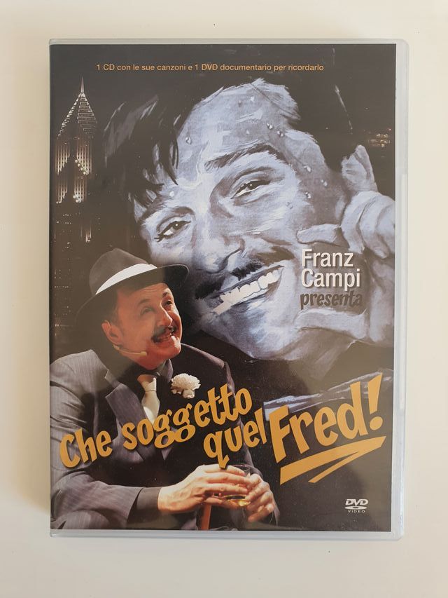DVD+CD de Fred Buscaglione, documental