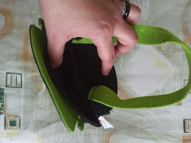 Borsa con maschera Frankenstein