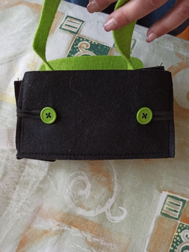 Borsa con maschera Frankenstein