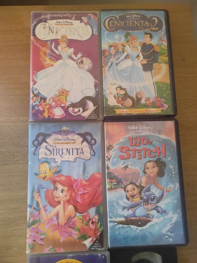 películas VHS disney