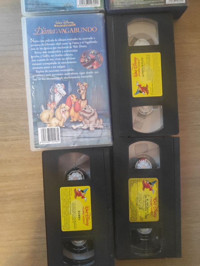 películas VHS disney