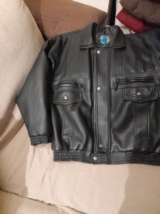 cazadora chaqueta de cuero piel