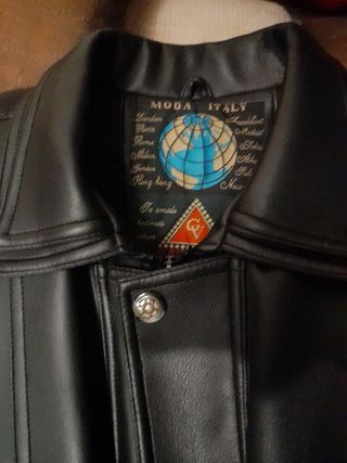 cazadora chaqueta de cuero piel