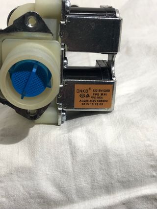 Valvula de agua para lavadora doble circuito