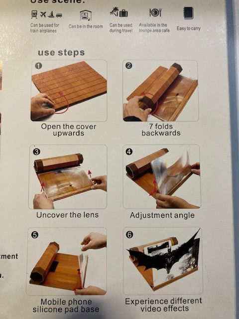 Amplificador de Pantalla de Movil