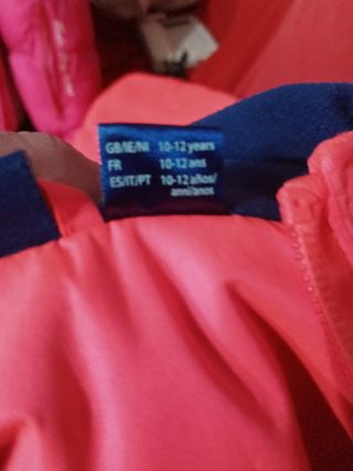 Conjunto ropa de nieve ski