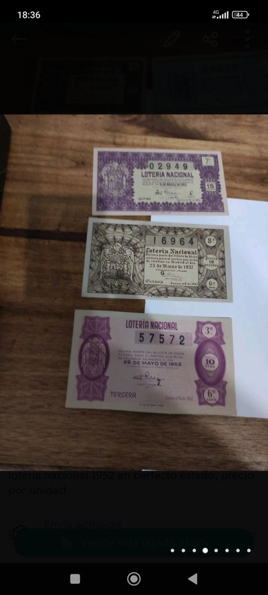 Lotería nacional 1952