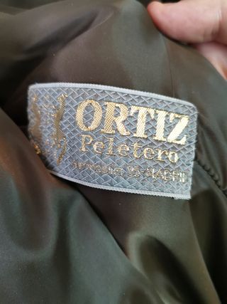 Abrigo de piel Mouton T:44