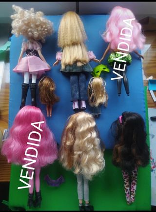 Lote 6 muñecas Bratz: Masquerade All Glammed Up 