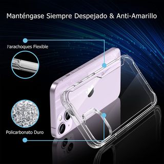 🎁Funda iPhone 14+2 vidrios+1 para cámara