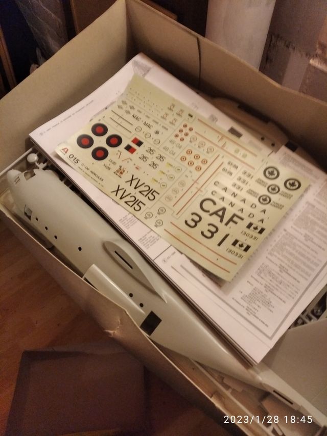 Maqueta Hércules c-130