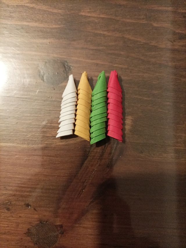 Módulos de origami 3D