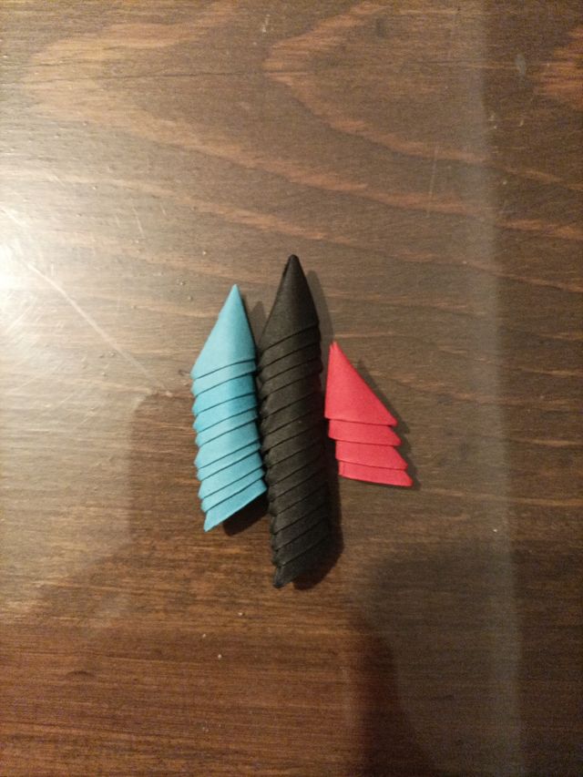 Módulos de origami 3D