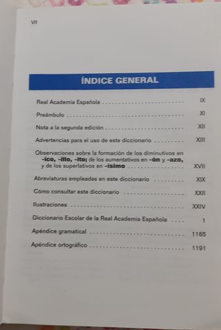 DICCIONARIO ESCOLAR, Real Academia Española
