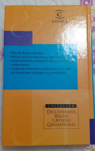 Colección 3 libros Espasa sobre Lengua Española