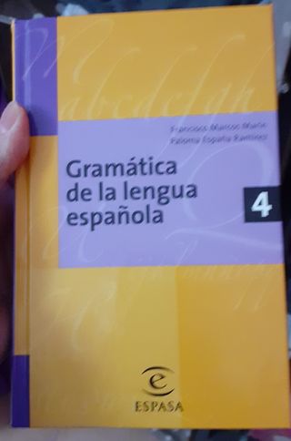 Colección 3 libros Espasa sobre Lengua Española