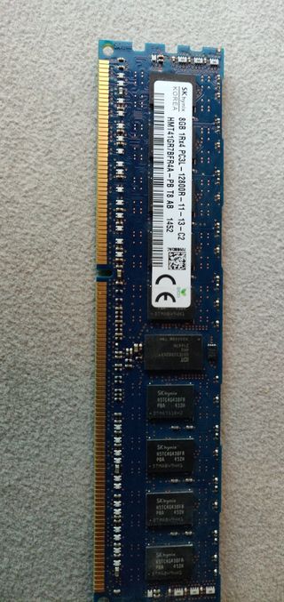 Lote de memorias RAM de 8, 4 y 2 Gb DDR3