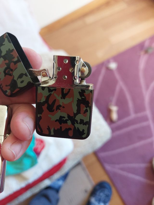 zippo turbo grabado