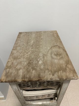 Mueble cajonero mimbre 