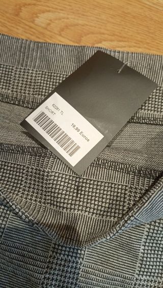 Falda pantalón mini talla L