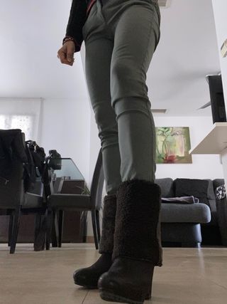 Botas de piel Pedro Miralles. 