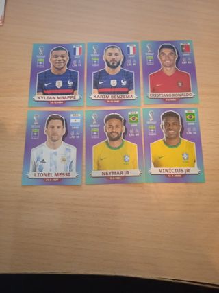 cromos del mundial Qatar 