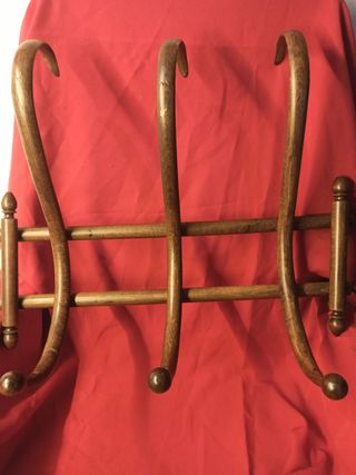 PERCHERO ANTIGUO CAOBA