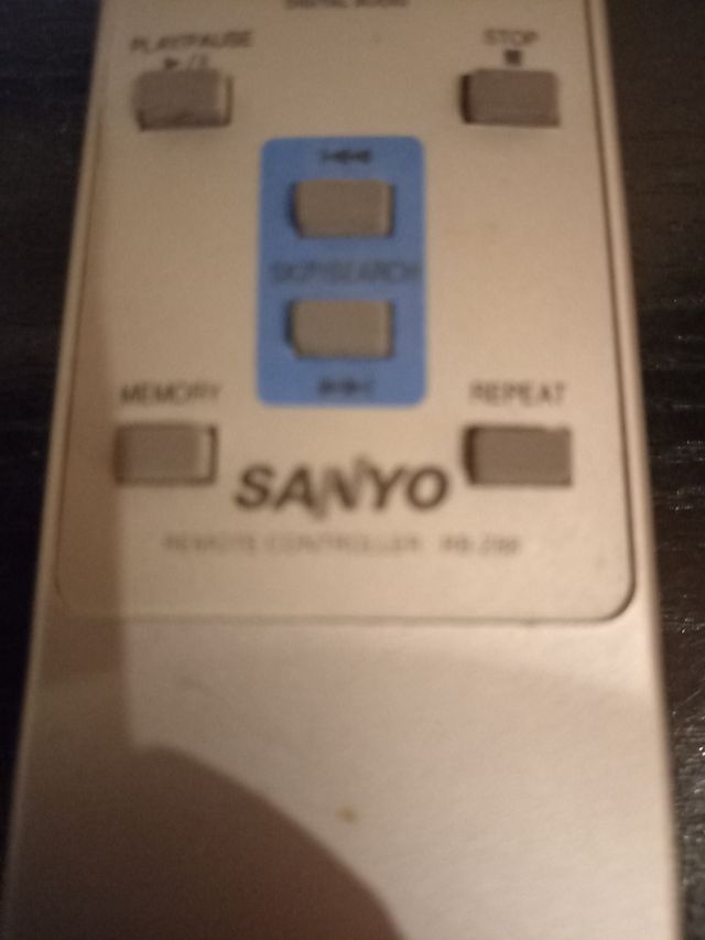 MANDO DISTANCIA CD SANYO