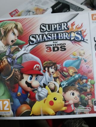 Super Smash bros Mario n3ds super mario