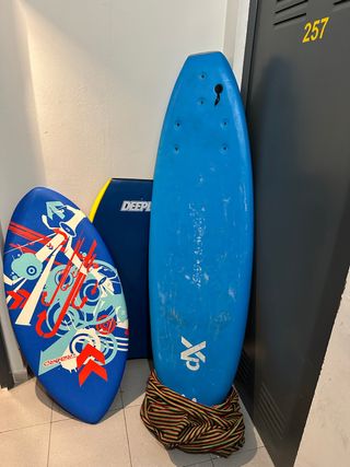 3 Tablas. surf y bodyboard. Precio a acordar