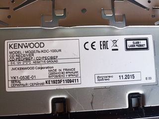 KENWOOD KDC-100U radio cd usb