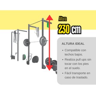 RACK MUSCULACIÓN GIMNASIO ENTRENAMIENTO