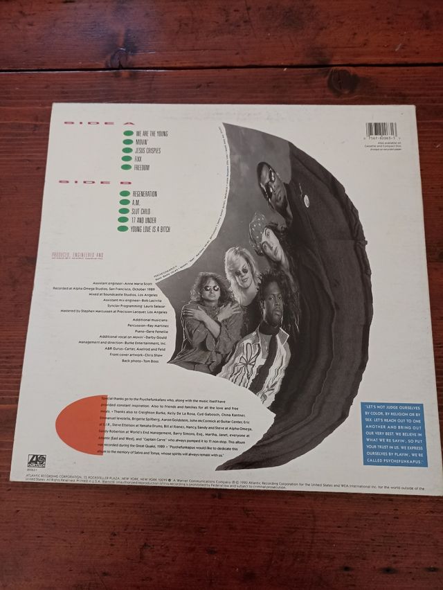 Disco LP 33 giri Psychefunkapus - Stampa Americana