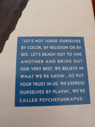 Disco LP 33 giri Psychefunkapus - Stampa Americana