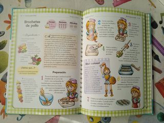 Libro de cocina para niños.