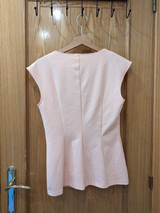 Camisa de vestir rosa palo